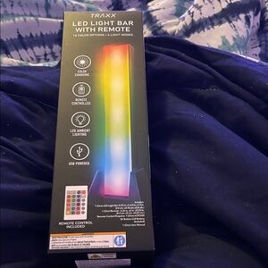 LED Light Bar with Remote - Multicolor